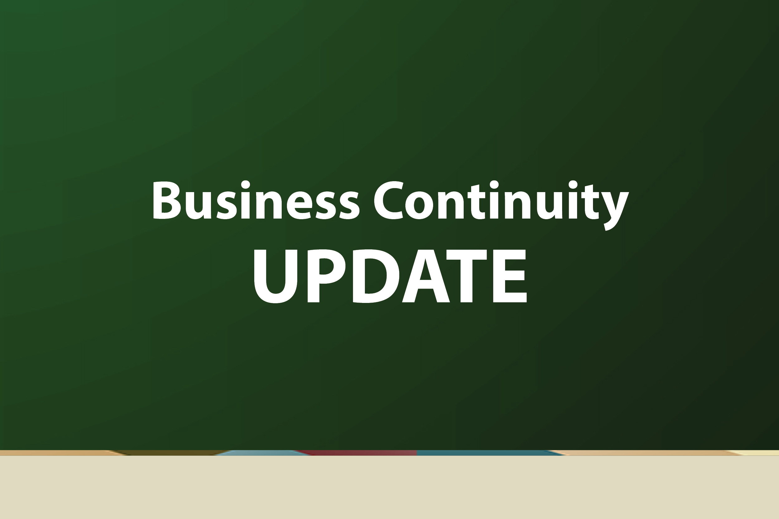 Business Continuity Update Graphic 3