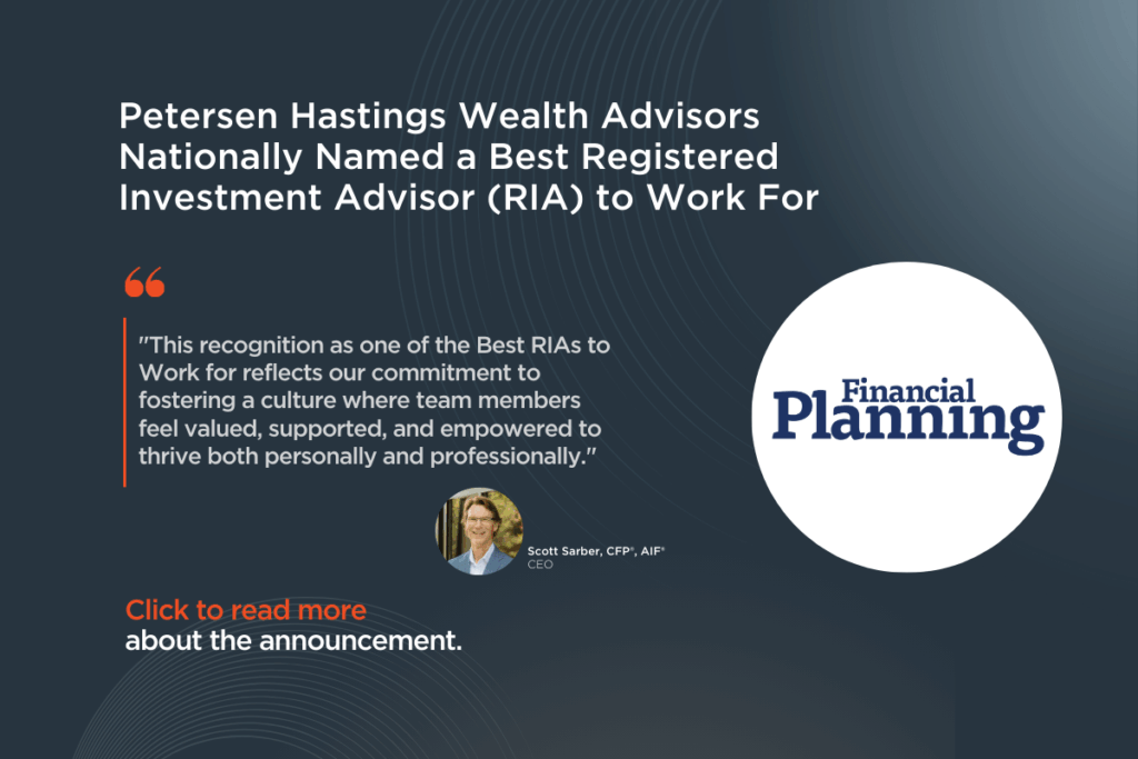 Best Places to Work RIA Award by Financial-Planning.com