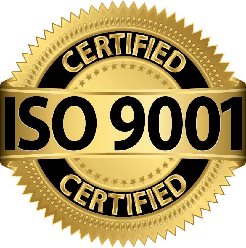 ISO 9001 Certified logo