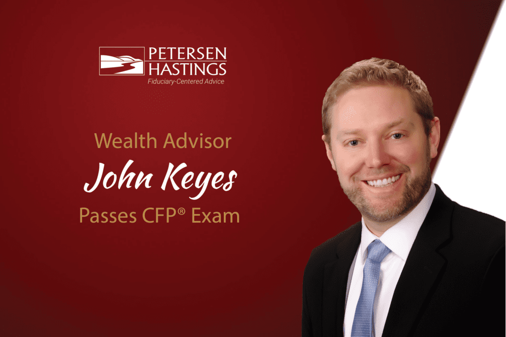 John Keyes Passes CFP Exam Final John Keyes Passes CFP Exam Graphic